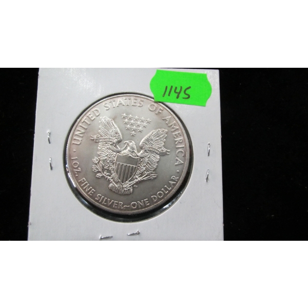 2014 US 1OZ .999 SILVER COIN (TAX EXEMPT)