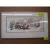 Image 1 : VINTAGE BORUS O'KLEIN SIGNED PRINT "DUTY DOGS OF PARIS"