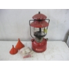 Image 1 : RED VINTAGE COLEMAN GLASS LANTERN T-66
