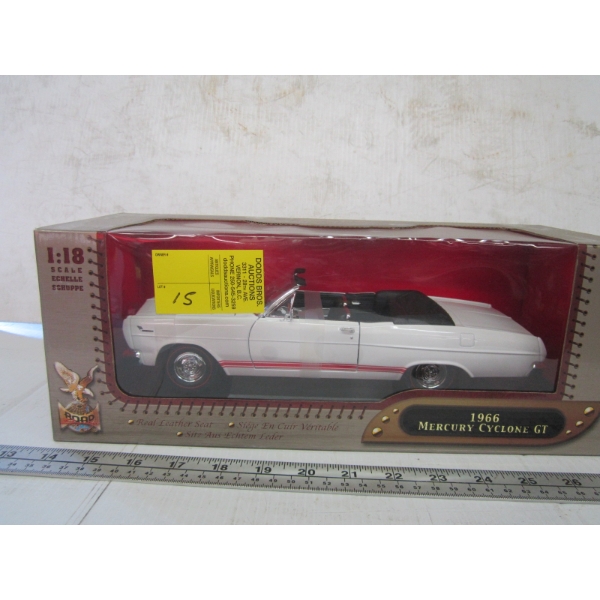 1966 MERCURY CYCLONE GT DIECAST CAR