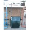 Image 4 : SM. 4 WHEEL HAND TRUCK & A SNOW SHOVEL