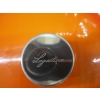 Image 3 : ORANGE CAST POT W/LID