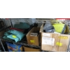 Image 1 : 2 BOXES MISC. TOOLS, BRACKETS, TARP, FLOOR MATS, ETC.