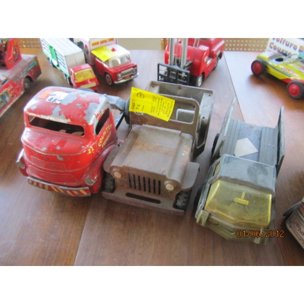 3 TRUCKS - 2 TONKA & 1 SMITTY 