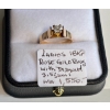Image 1 : LADIES 18KT ROSE GOLD RING W/DIAMOND, 3.5G W/A $1550, SZ 6