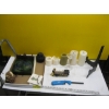 Image 1 : MISC. COASTERS, CANDLES, DECORATIVE TRAIN, ETC.