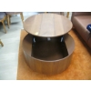 Image 2 : ROUND LIFT TOP W/STORAGE COFFEE TABLE