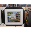Image 1 : SIGNED FRAMED NUMBERED PRINT BY MAUDE LEWIS "COASTAL SCENE W/GULLS"