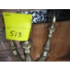 Image 2 : BRASS FIREPLACE COMPANION SET