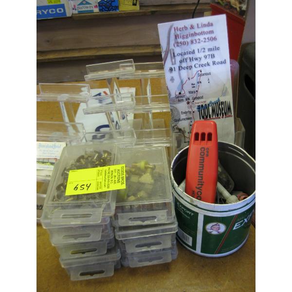 MISC. CARD HOLDERS, FITTINGS, ETC.