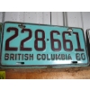Image 2 : 1959 & 1960 LICENCE PLATES