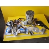 Image 2 : BIN OF MOTORCYCLE PARTS - CARBURETOR, ETC.