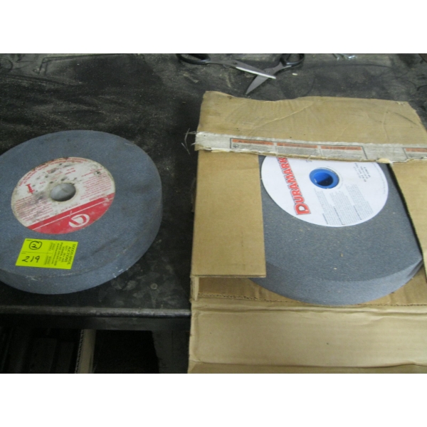 12" GRINDING WHEEL & 10" GRINDING WHEEL