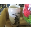Image 4 : GLASS VASES W/ARTIFICIAL FLOWERS