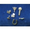 Image 1 : ASST. SM. SILVER TIE CLIPS, ETC.