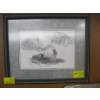 Image 1 : FRAMED TRAIN PICTURE