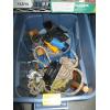 Image 1 : BIN OF MISC. ROPE, FISHING REEL, FISHING ROD HOLDERS, ETC.