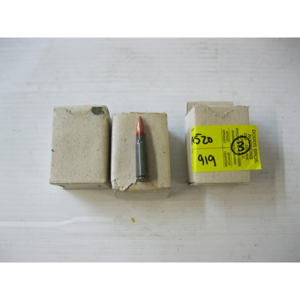 3 BOXES OF 7.62X39?