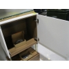 Image 2 : SINGLE DOOR GLASS & WOOD BASED CABINET UNIT