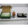 Image 2 : 4 MCM CANDLEHOLDERS & CANDLES