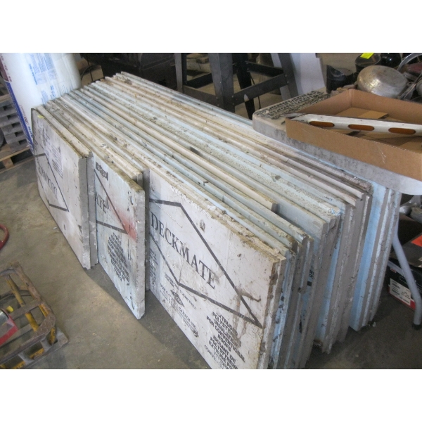 LOT OF FOAM INSULATION