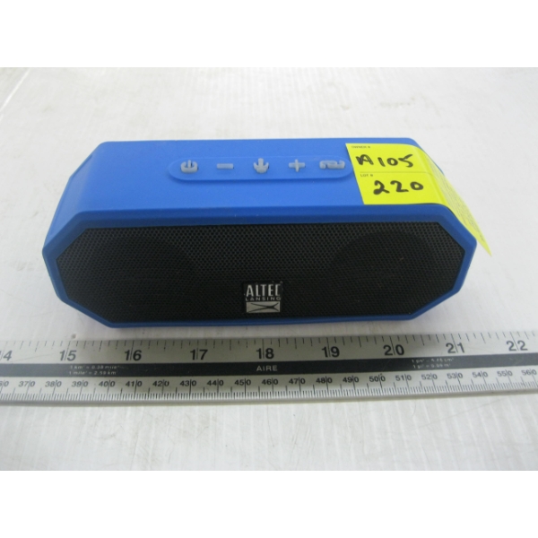 ALTEC LANSING BLUETOOTH SPEAKER