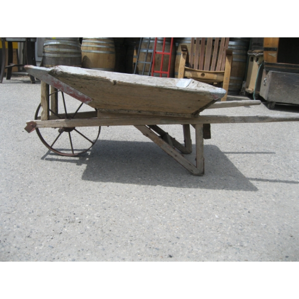 ANTIQUE WHEELBARROW