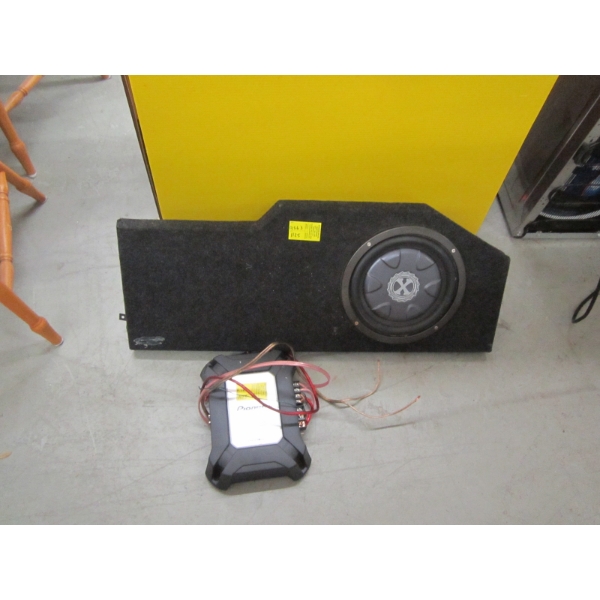 PIONEER 400W AMP W/POWER BASE SPEAKER