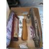 Image 2 : BOX W/MISC. SIGNS, LICENCE PLATE, THERMOMETERS, ETC.
