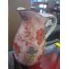 Image 3 : GLASS VASES W/ARTIFICIAL FLOWERS