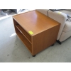 Image 2 : TEAK TV STAND ON CASTORS