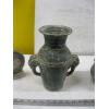 Image 3 : CLOCK & 2 DECORATIVE POTTERY ITEMS