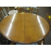 Image 4 : SOLID WOOD DINING TABLE W/2 LEAVES & 6 CHAIRS