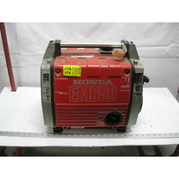 HONDA EM650 GAS GENERATOR
