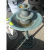 Image 2 : 2 GARDEN PIECES - FOUNTAIN/BIRD BATH W/ELECTRIC PUMP & A DECORATIVE FIGURINE (DAMAGED)