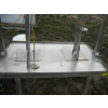 Image 5 : DOUBLE STAINLESS STEEL PRESS TABLE - 4'X32"