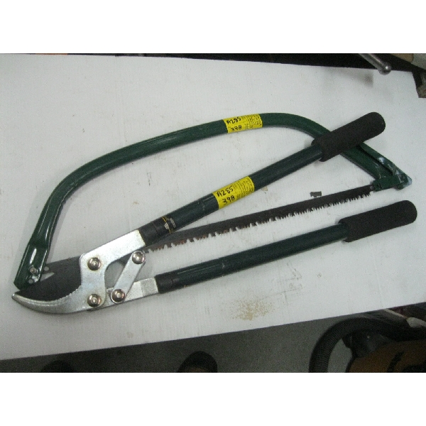 PAIR OF PRUNERS & A SWEDE SAW