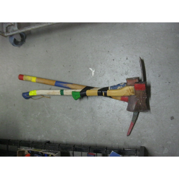 PICK, AXE & HATCHET