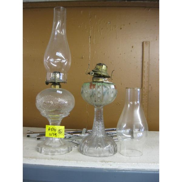 2 OIL LANTERNS