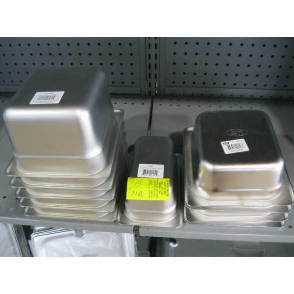 ASST. SIZE FOOD PANS