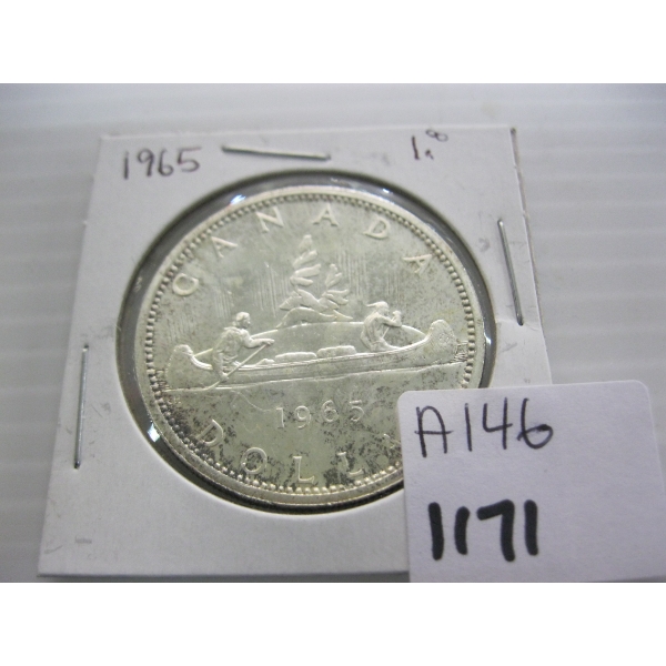 1965 CDN SILVER $1  