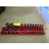 Image 2 : SET OF SNAP ON DEEP & SHALLOW 1/2" DRIVE SOCKETS - SAE