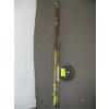 Image 2 : BUNDLE OF WOODEN & BAMBOO FISHING RODS & A REEL