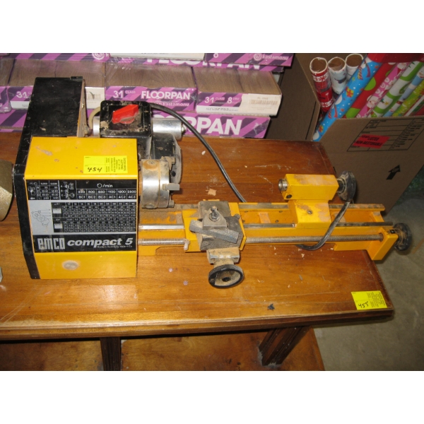 EMCO COMPACT 5 SM. METAL LATHE