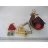 Image 3 : 2 BOXES OF MISC. ARTIFICIAL FRUIT, BASKETS, BOOKENDS, ETC.