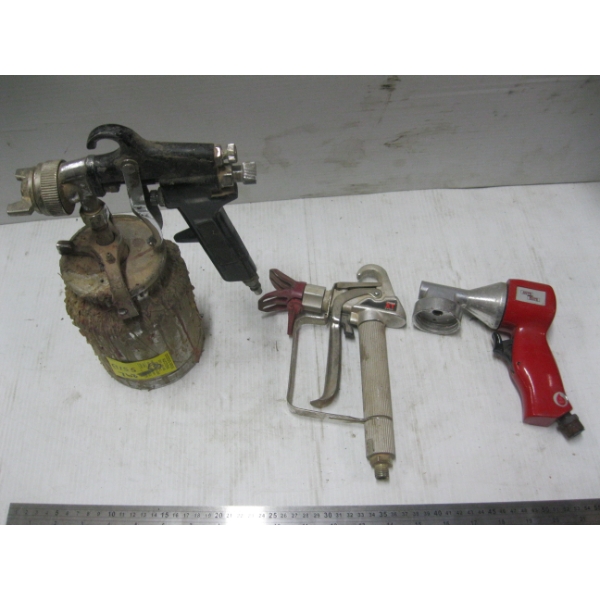 ASST. PAINT & SPRAY GUNS