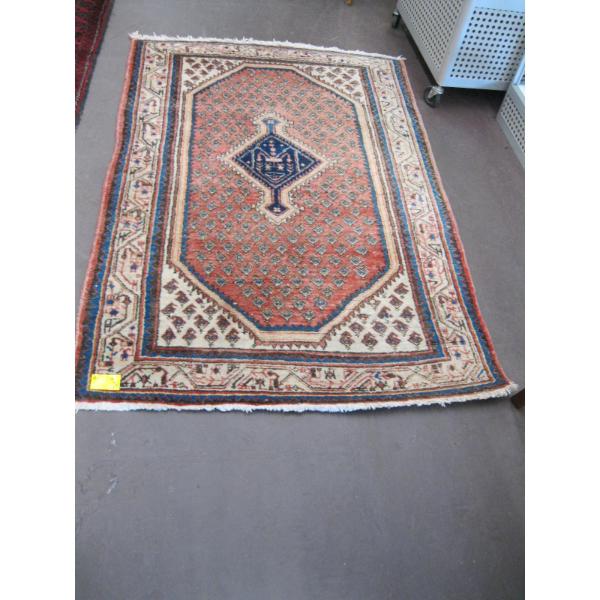 42"X62" HAND KNOTTED PERSIAN CARPET