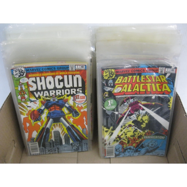 MARVEL COMICS - BATTLESTAR GALACTICA, SHOGUN WARRIORS