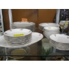 Image 1 : SET OF WHITE & GOLD BAVARIA CHINA - MADE IN GERMANY