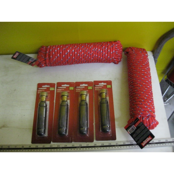 MISC. ROPE, MEDIUM DRAIN BLADDERS, ETC.